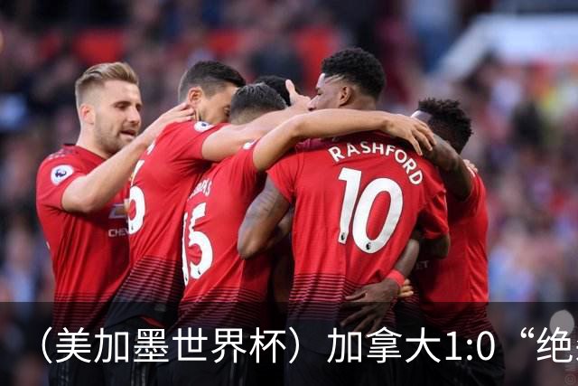（美加墨世界杯）加拿大1:0“绝杀”南非 队史首进16强